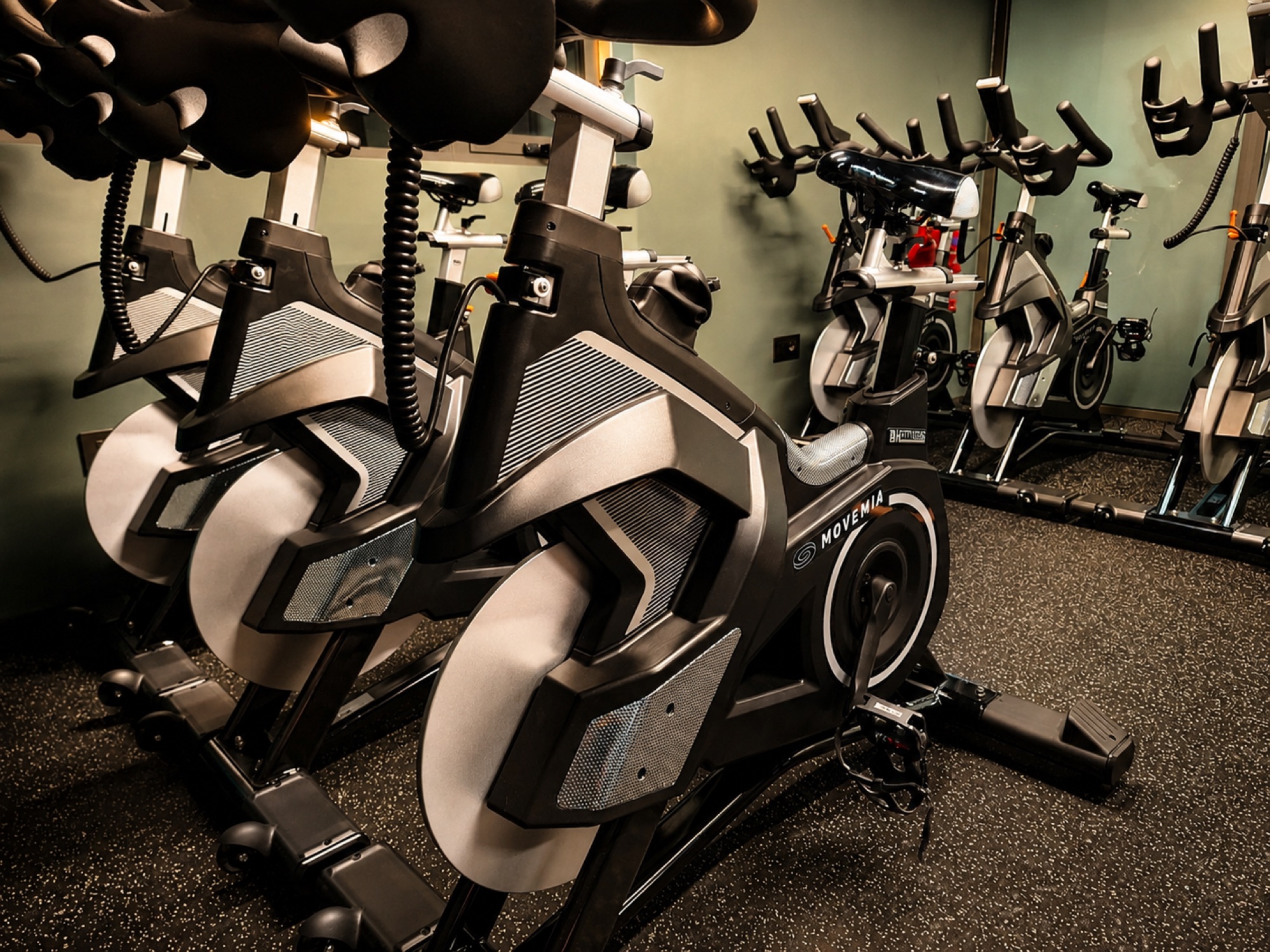 Cardio and strength equipment in the gym